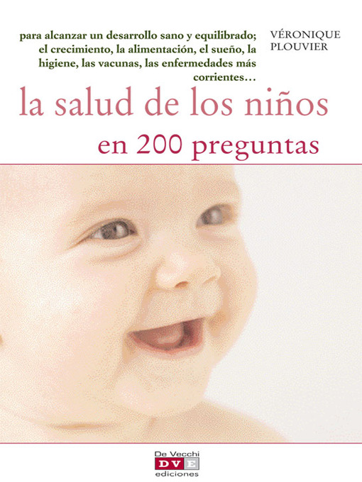 Title details for La salud de los niños en 200 preguntas by Véronique Plouvier - Available